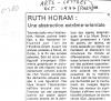 RUTH HORAM Une abstraction extreme-orientale
