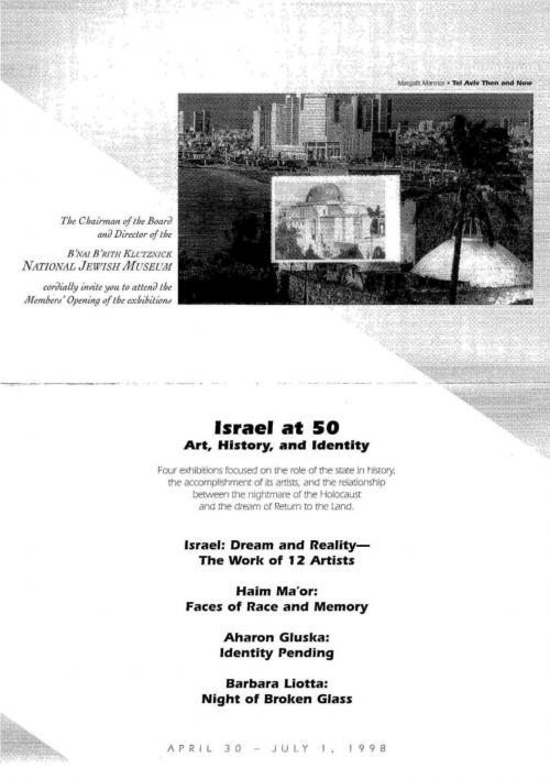 Israel at 50 Art, History, and Identity 1/4